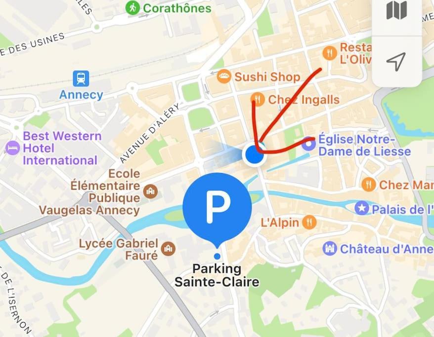 La Petite Venise Des Alpes, Ultra Centre 1 A 5 Pers Apartment Анси Екстериор снимка